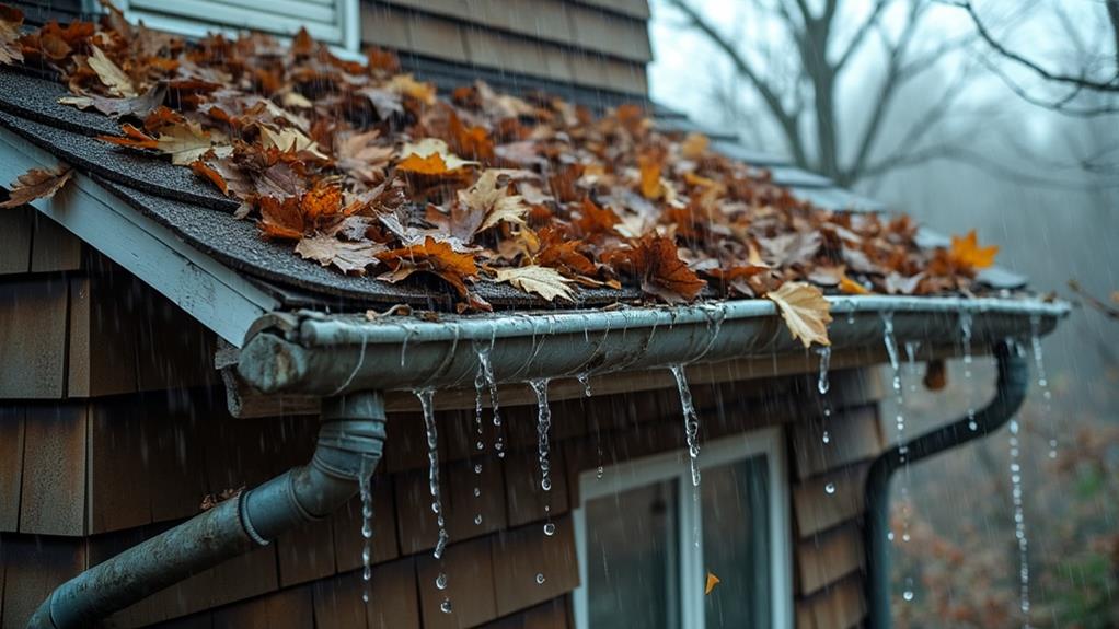 Clogged Gutters